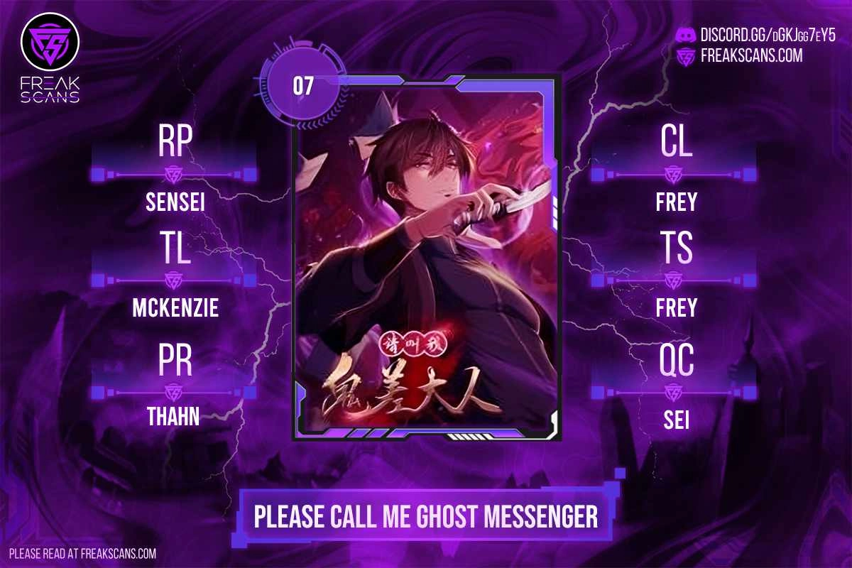 Please Call Me Ghost Messenger Chapter 7 1